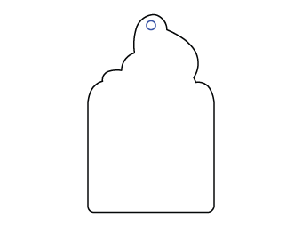 Custom shapes car air fresheners and car deodorizers - model:﻿Animals, personalization on request for corporate branding﻿