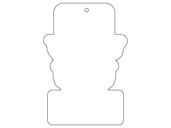 Custom shapes car air fresheners and car deodorizers - model:﻿Mixed, personalization on request for corporate branding﻿