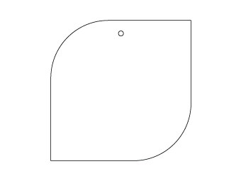 Custom shapes car air fresheners and car deodorizers - model:﻿Square, personalization on request for corporate branding﻿