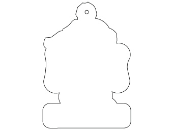 Custom shapes car air fresheners and car deodorizers - model:﻿Logo, personalization on request for corporate branding﻿