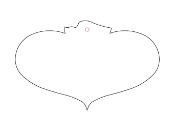 Custom shapes car air fresheners and car deodorizers - model:﻿Heart, personalization on request for corporate branding﻿