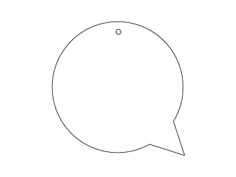 Custom shapes car air fresheners and car deodorizers - model:﻿Round, personalization on request for corporate branding﻿